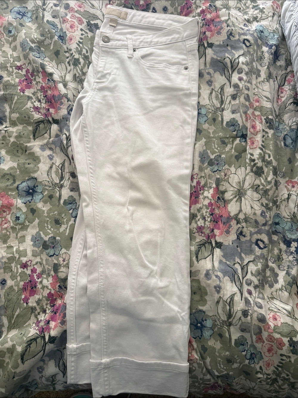 White Women’s Slim Jeans - Banana Republic